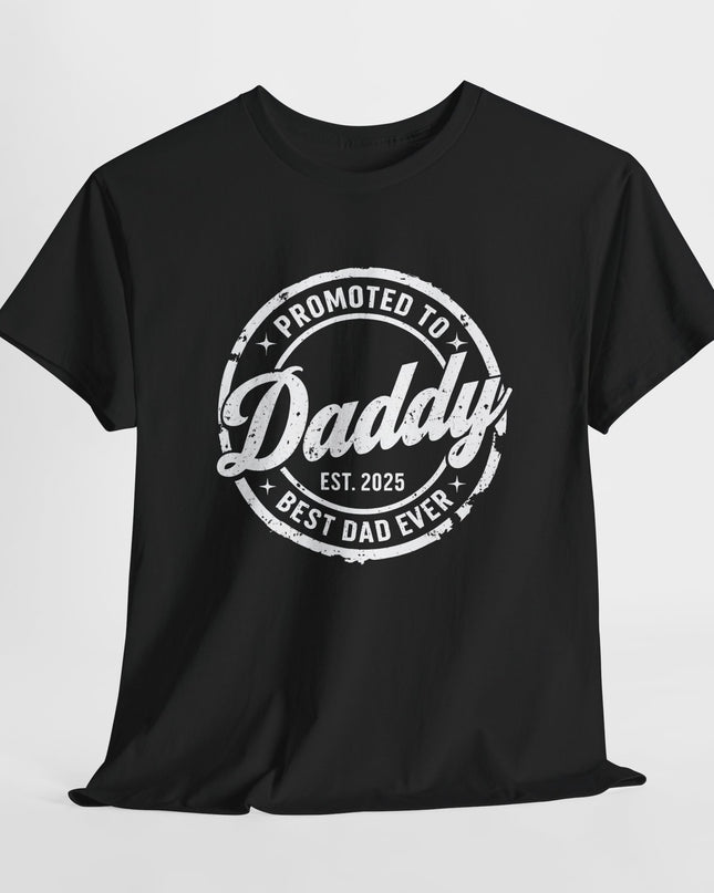 Promoted to Daddy Tee - Perfect Gift for New Dads, Father's Day, Baby Shower, Dad's First Child, New Dad Present, New Parent
