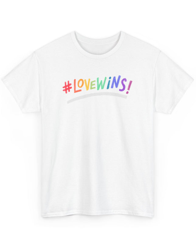 Love Wins Unisex T-Shirt LGBTQ Gay Pride lgbtq tee, lgbtq Rainbow Shirt, Pride Parade Apparel, Equality Love Clothing, LGBTQ