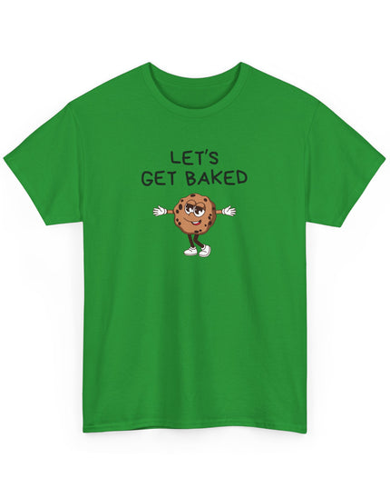 Let's Get Baked Cookie, Mary Jane Funny T-Shirt, Funny Tee, Humor Shirt, Sarcastic Graphic Tee for Men, Women, Teens