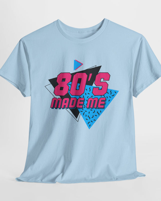 Retro 80's Made Me Tee, Vintage Graphic T-Shirt, 1980s Kid, Perfect Gift for 80s Lovers, Nostalgic Apparel, Best Years
