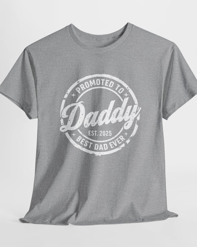 Promoted to Daddy Tee - Perfect Gift for New Dads, Father's Day, Baby Shower, Dad's First Child, New Dad Present, New Parent