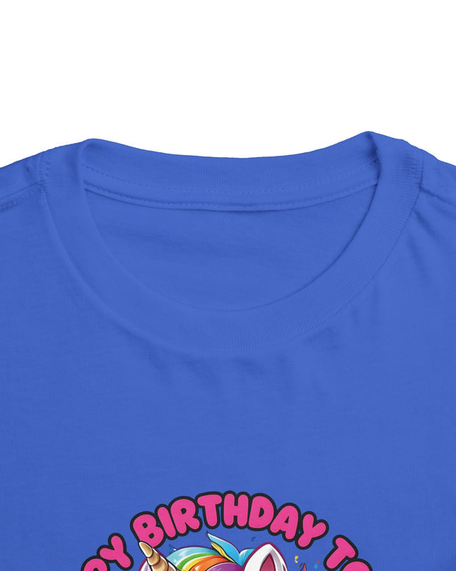 Unicorn Birthday Shirt It's My Birthday Unicorn 1st First 2nd Two 3rd 4th 5th Toddler Birthday Outfit Toddler Short Sleeve Tee