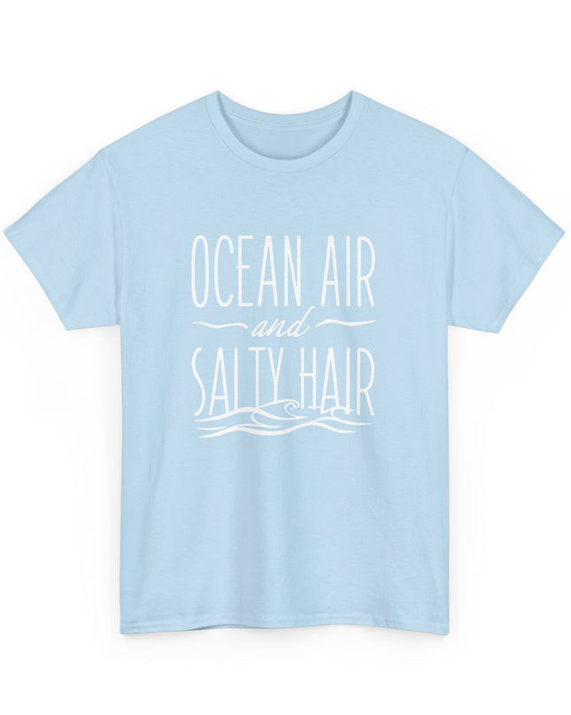 Ocean Air And Salty Hair Shirt, Beach Shirt, Summer Shirt, Ocean Shirt, Vacation Shirt, Summer Vibes Shirt, Beach Vibes Shirt, Cute Shirt