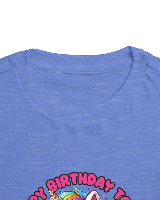 Unicorn Birthday Shirt It's My Birthday Unicorn 1st First 2nd Two 3rd 4th 5th Toddler Birthday Outfit Toddler Short Sleeve Tee