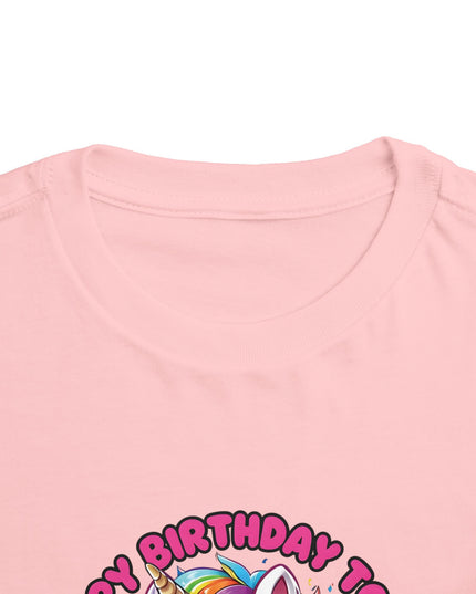 Unicorn Birthday Shirt It's My Birthday Unicorn 1st First 2nd Two 3rd 4th 5th Toddler Birthday Outfit Toddler Short Sleeve Tee