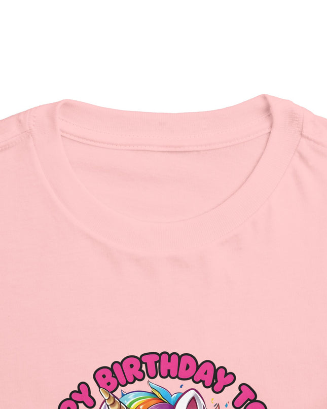 Unicorn Birthday Shirt It's My Birthday Unicorn 1st First 2nd Two 3rd 4th 5th Toddler Birthday Outfit Toddler Short Sleeve Tee