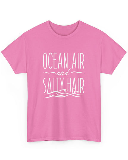 Ocean Air And Salty Hair Shirt, Beach Shirt, Summer Shirt, Ocean Shirt, Vacation Shirt, Summer Vibes Shirt, Beach Vibes Shirt, Cute Shirt