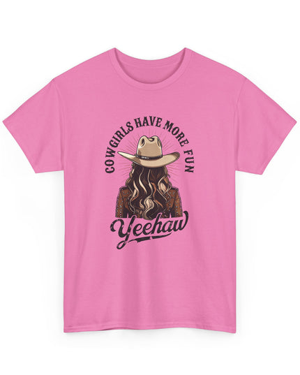 Cowgirls Have more Fun Shirt, Bachelorette Party Tee, Nashville Shirt, Western Shirt for Women, Western Shirt, Texas Shirt, Country Girl Era