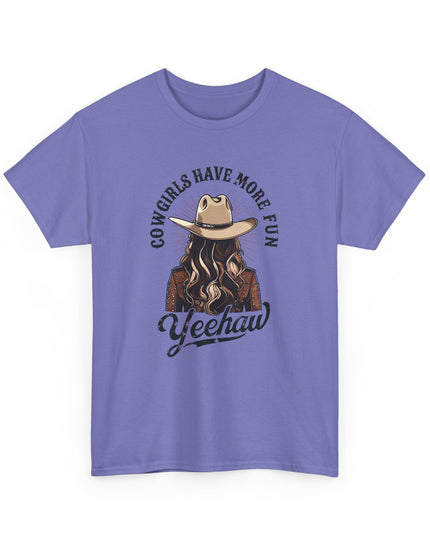 Cowgirls Have more Fun Shirt, Bachelorette Party Tee, Nashville Shirt, Western Shirt for Women, Western Shirt, Texas Shirt, Country Girl Era