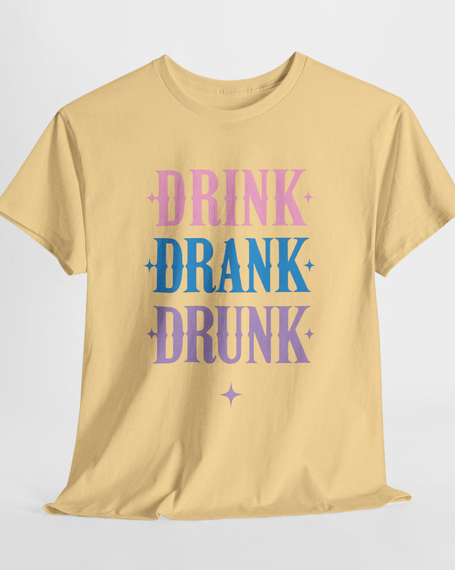Drinking Shirt, Funny Drunk Shirt, Drink Drank Drunk Shirt, Girls Weekend Shirt, Day Drinking Shirt, Bachelorette Party Shirt, Besties Tee