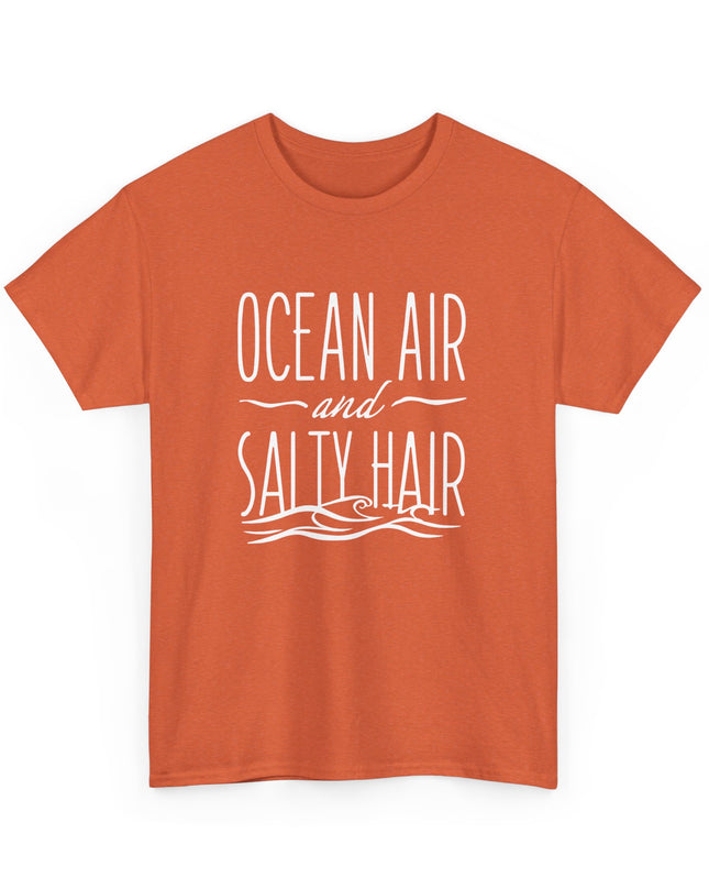 Ocean Air And Salty Hair Shirt, Beach Shirt, Summer Shirt, Ocean Shirt, Vacation Shirt, Summer Vibes Shirt, Beach Vibes Shirt, Cute Shirt