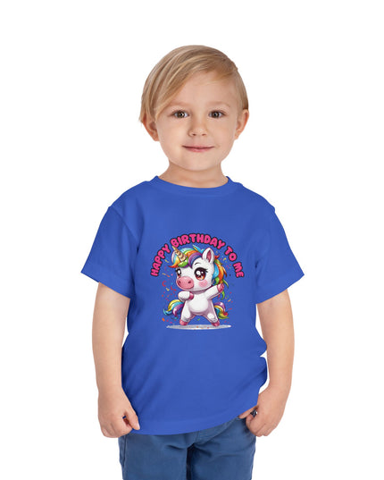 Unicorn Birthday Shirt It's My Birthday Unicorn 1st First 2nd Two 3rd 4th 5th Toddler Birthday Outfit Toddler Short Sleeve Tee