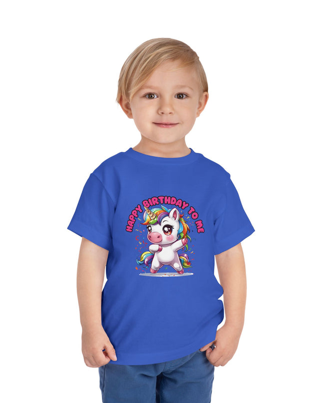 Unicorn Birthday Shirt It's My Birthday Unicorn 1st First 2nd Two 3rd 4th 5th Toddler Birthday Outfit Toddler Short Sleeve Tee