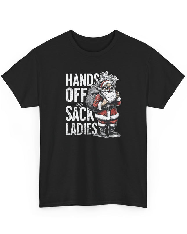 Santa Sack Christmas T-Shirt Funny Joke Shirt, Funny Christmas Santa T-Shirt, Holiday Tee, Holiday Party Shirt