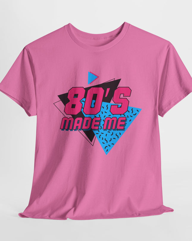 Retro 80's Made Me Tee, Vintage Graphic T-Shirt, 1980s Kid, Perfect Gift for 80s Lovers, Nostalgic Apparel, Best Years