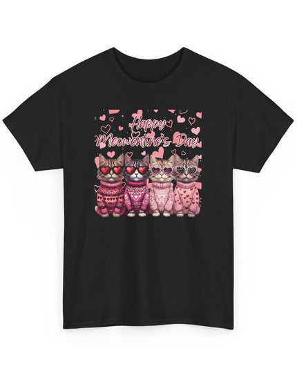 Cute Cat Valentine T-Shirt, Valentines Day T-Shirt, Cute Valentine Shirt, Funny Valentine Shirt, Valentine Cat Shirt, Gift For Cat Lovers