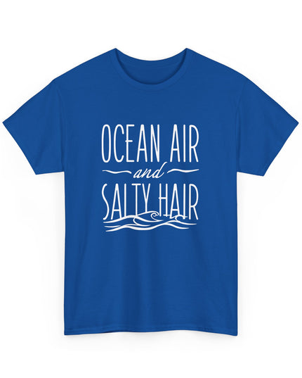 Ocean Air And Salty Hair Shirt, Beach Shirt, Summer Shirt, Ocean Shirt, Vacation Shirt, Summer Vibes Shirt, Beach Vibes Shirt, Cute Shirt