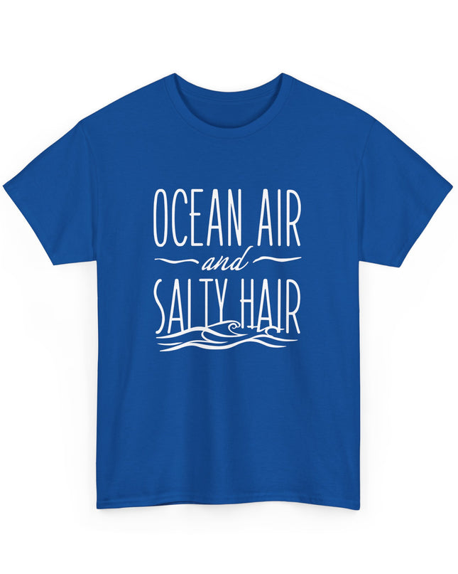 Ocean Air And Salty Hair Shirt, Beach Shirt, Summer Shirt, Ocean Shirt, Vacation Shirt, Summer Vibes Shirt, Beach Vibes Shirt, Cute Shirt