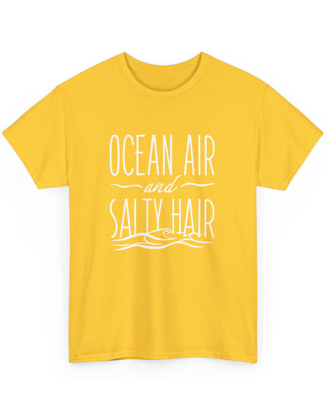 Ocean Air And Salty Hair Shirt, Beach Shirt, Summer Shirt, Ocean Shirt, Vacation Shirt, Summer Vibes Shirt, Beach Vibes Shirt, Cute Shirt
