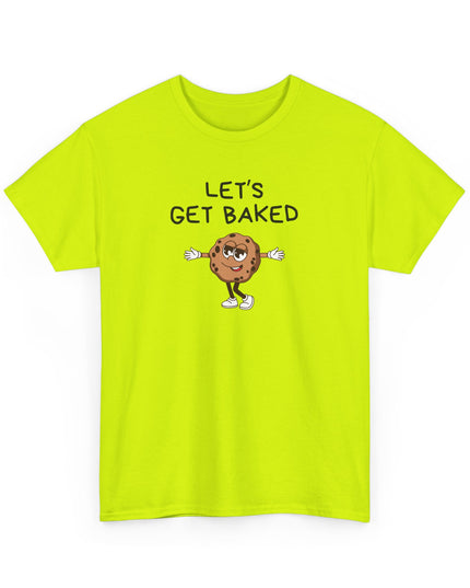 Let's Get Baked Cookie, Mary Jane Funny T-Shirt, Funny Tee, Humor Shirt, Sarcastic Graphic Tee for Men, Women, Teens