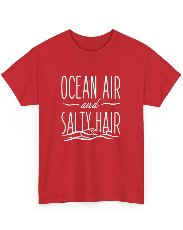 Ocean Air And Salty Hair Shirt, Beach Shirt, Summer Shirt, Ocean Shirt, Vacation Shirt, Summer Vibes Shirt, Beach Vibes Shirt, Cute Shirt