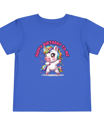 Unicorn Birthday Shirt It's My Birthday Unicorn 1st First 2nd Two 3rd 4th 5th Toddler Birthday Outfit Toddler Short Sleeve Tee