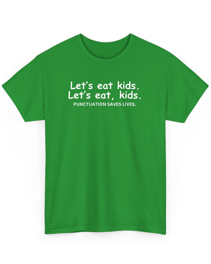 Punctuation Saves Live's T-Shirt, Funny Tee, Humor Shirt, Sarcastic Graphic Tee, Joke Shirt, Teacher Joke, Men, Women T-shirt
