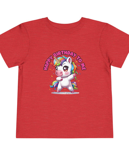 Unicorn Birthday Shirt It's My Birthday Unicorn 1st First 2nd Two 3rd 4th 5th Toddler Birthday Outfit Toddler Short Sleeve Tee