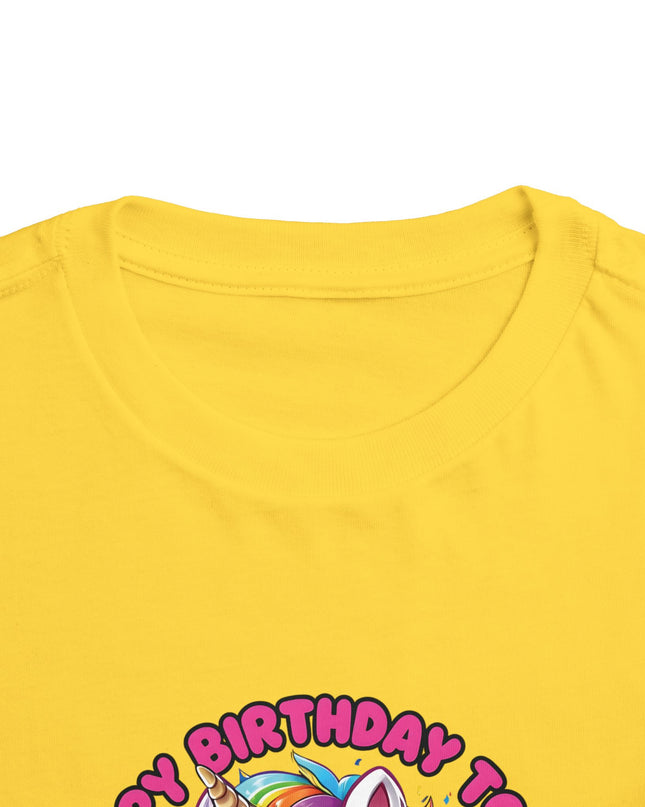 Unicorn Birthday Shirt It's My Birthday Unicorn 1st First 2nd Two 3rd 4th 5th Toddler Birthday Outfit Toddler Short Sleeve Tee