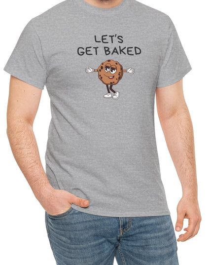 Let's Get Baked Cookie, Mary Jane Funny T-Shirt, Funny Tee, Humor Shirt, Sarcastic Graphic Tee for Men, Women, Teens