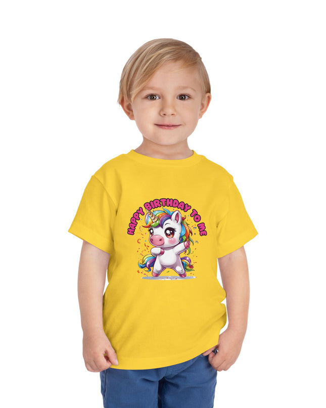 Unicorn Birthday Shirt It's My Birthday Unicorn 1st First 2nd Two 3rd 4th 5th Toddler Birthday Outfit Toddler Short Sleeve Tee