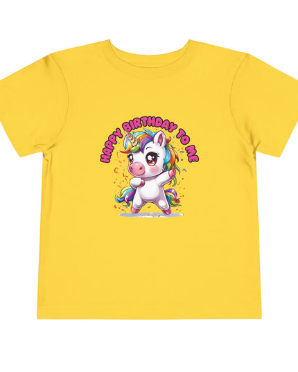 Unicorn Birthday Shirt It's My Birthday Unicorn 1st First 2nd Two 3rd 4th 5th Toddler Birthday Outfit Toddler Short Sleeve Tee