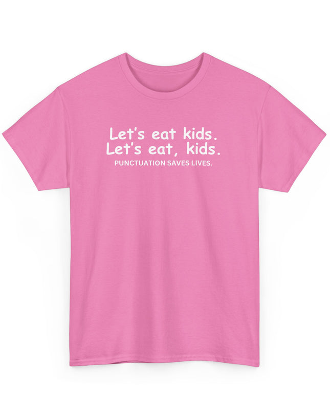 Punctuation Saves Live's T-Shirt, Funny Tee, Humor Shirt, Sarcastic Graphic Tee, Joke Shirt, Teacher Joke, Men, Women T-shirt