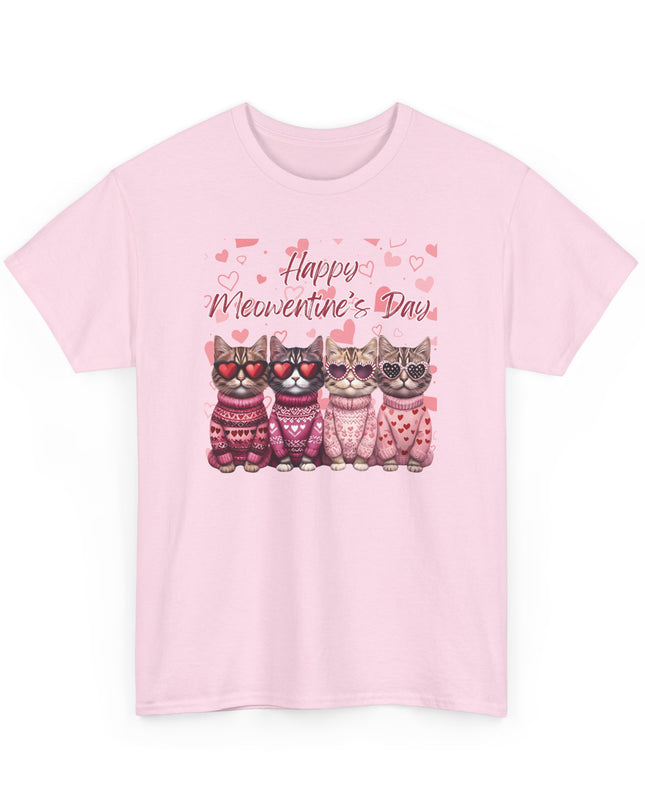 Cute Cat Valentine T-Shirt, Valentines Day T-Shirt, Cute Valentine Shirt, Funny Valentine Shirt, Valentine Cat Shirt, Gift For Cat Lovers