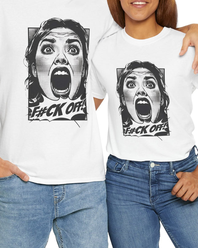 F#CK OFF Sarcastic T-Shirt, Funny Shirts, Offensive Shirts, Mens Shirts, Womens Shirts, Joke Shirt, Inappropriate Shirt, Rude ShirtS