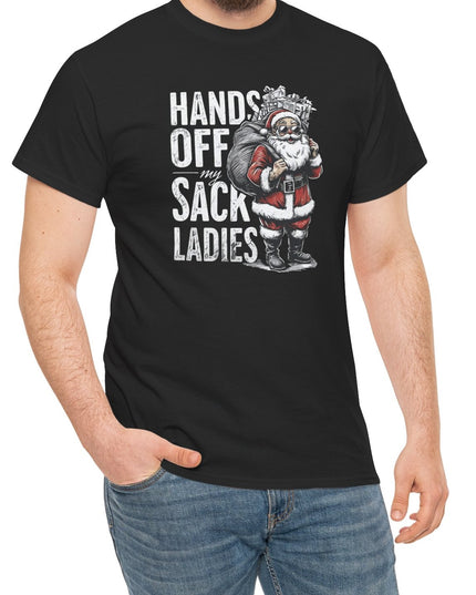 Santa Sack Christmas T-Shirt Funny Joke Shirt, Funny Christmas Santa T-Shirt, Holiday Tee, Holiday Party Shirt
